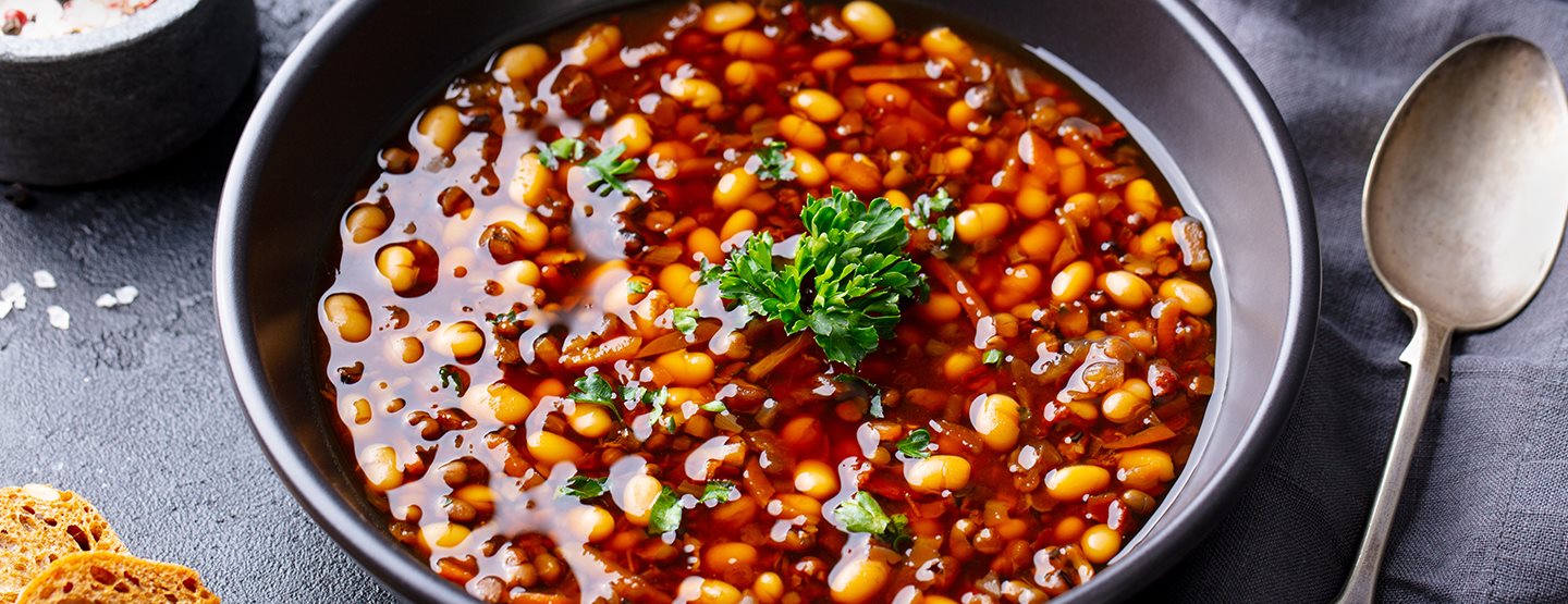 Syté, hřejivé a veganské: Chili sin Carne s kakaem 