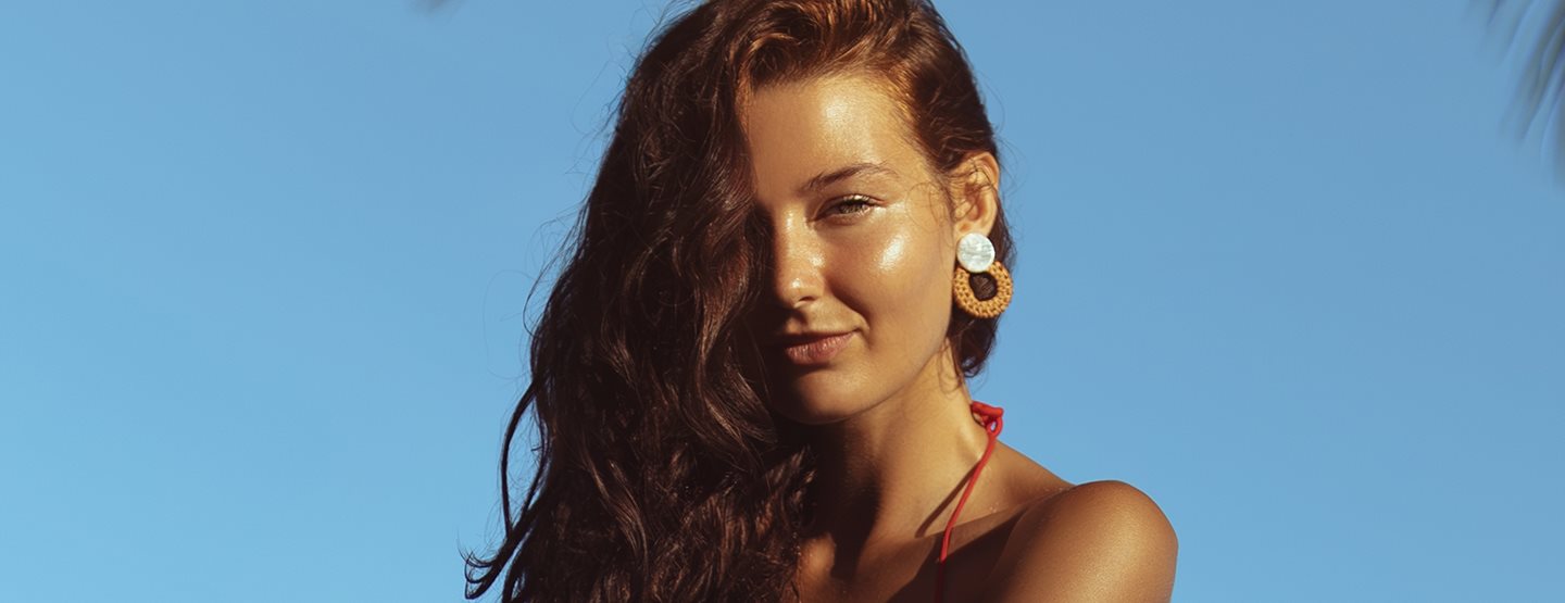 Sunset glow líčení ve stylu Zary Larsson