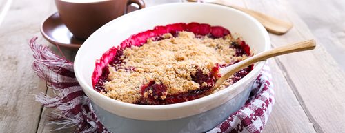 Švestkový crumble: Recept jako od babičky